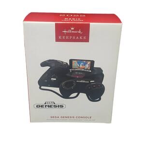 SEGA Genesis Console Sonic Light & Sound Hallmark Keepsake Christmas Ornament